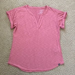 2/20 Pretty Pink L.L. Bean Top